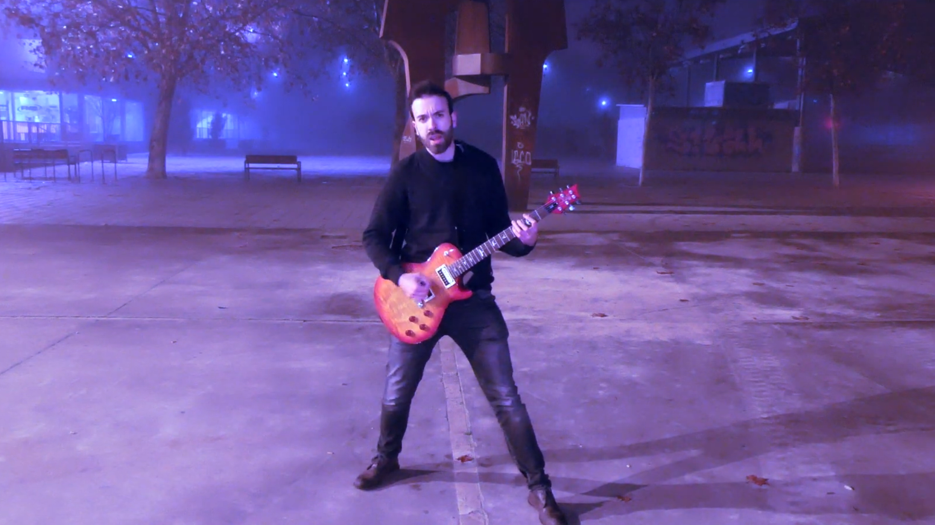 Vídeo musical grabado por Andrés Rubio